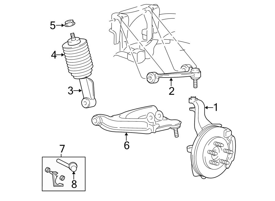 Lincoln Navigator Suspension Control Arm. Left, Causing, Arms